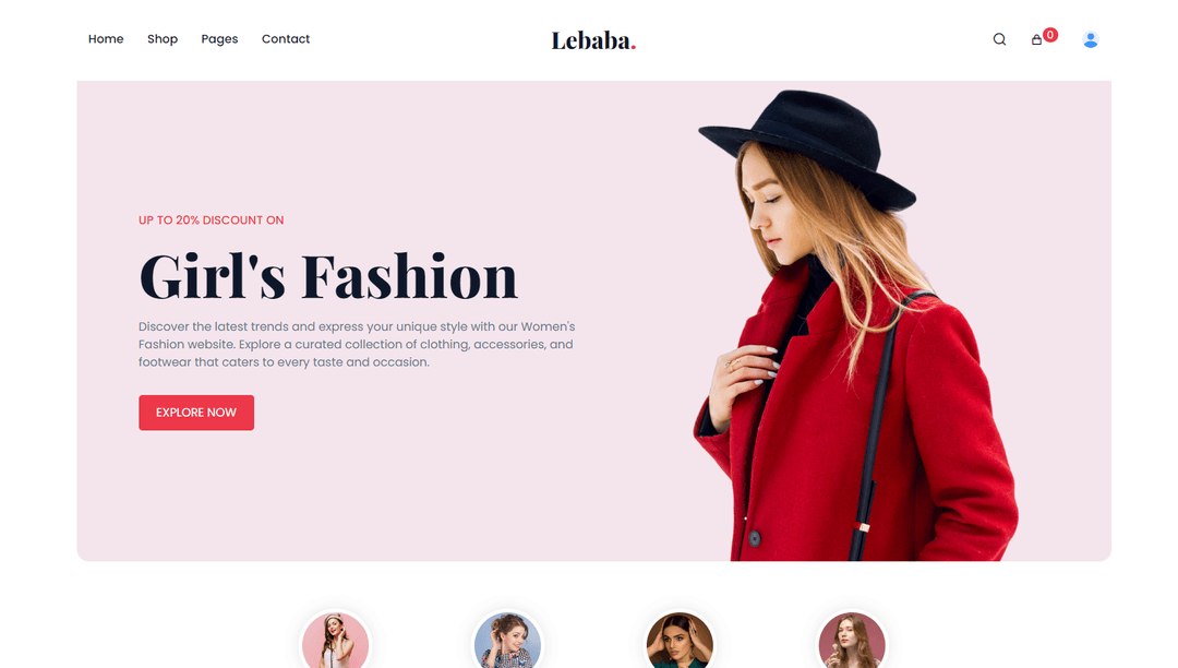 clothes stores (Web ecommerce)