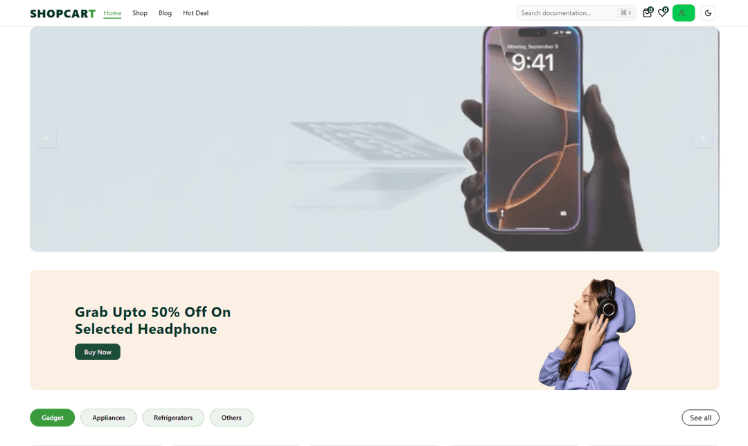 Shop-Craft (E-commence)